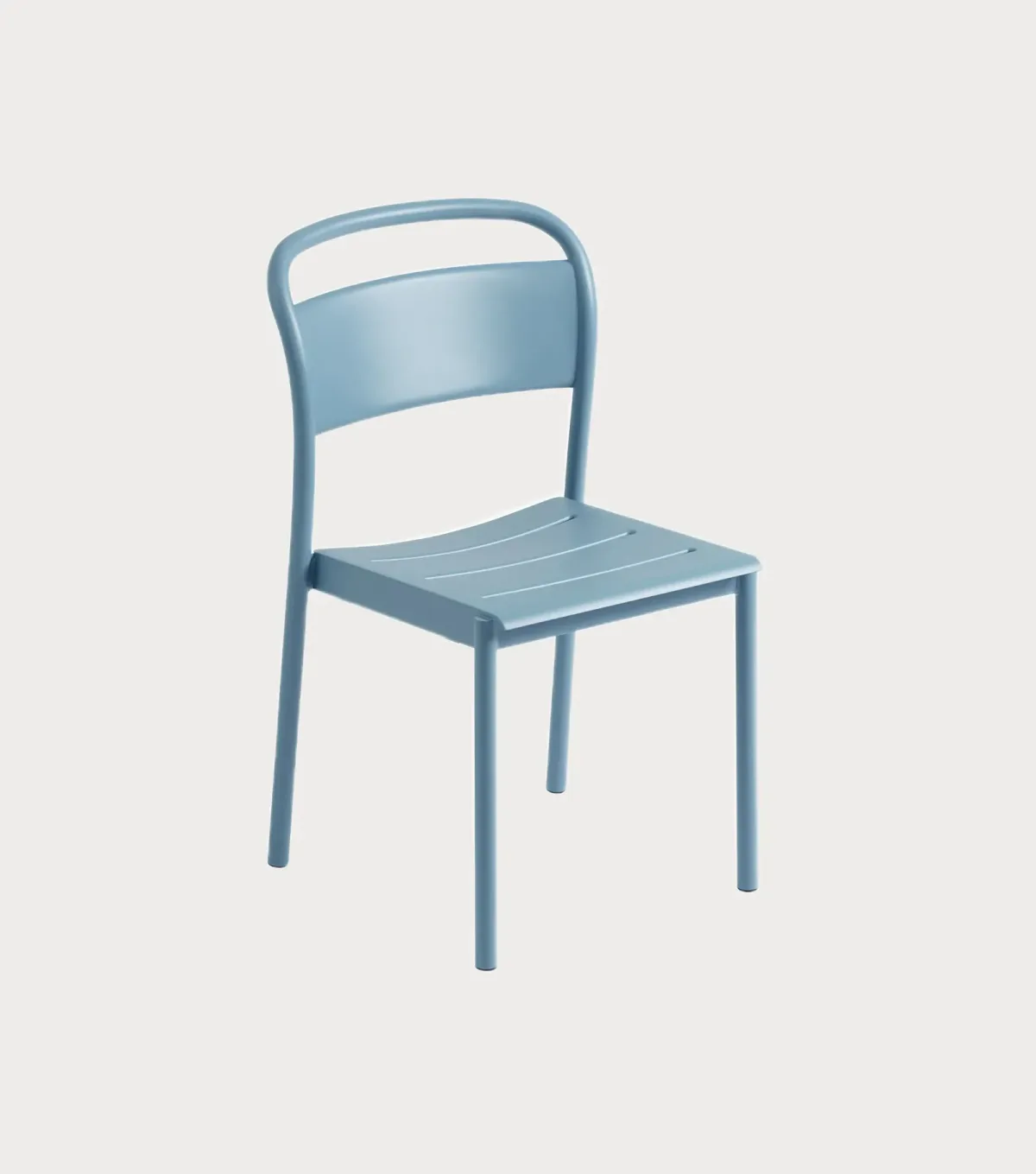 Linear Steel Side Chair