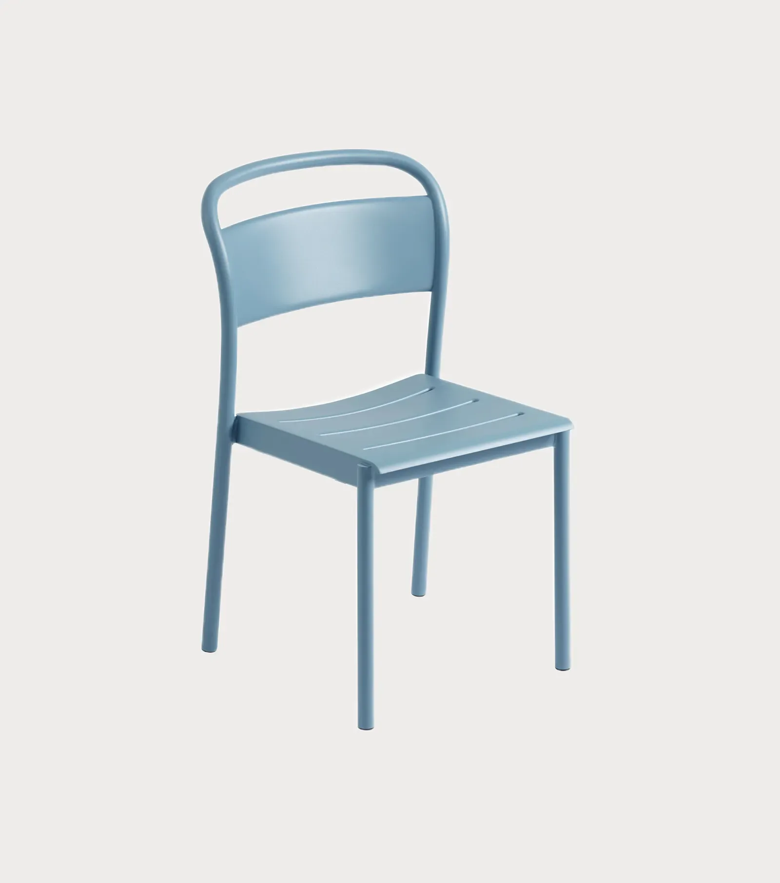 Linear Steel Side Chair