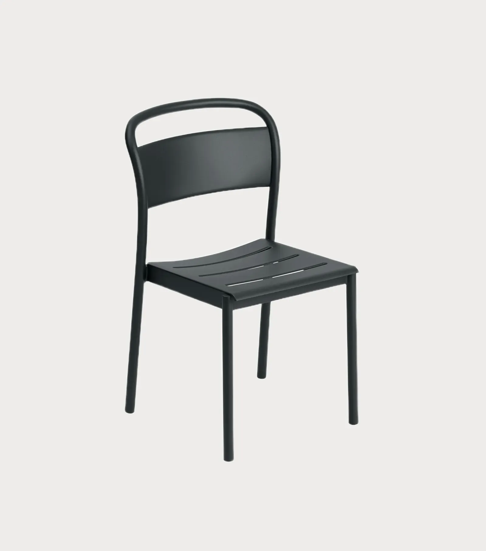 Linear Steel Side Chair