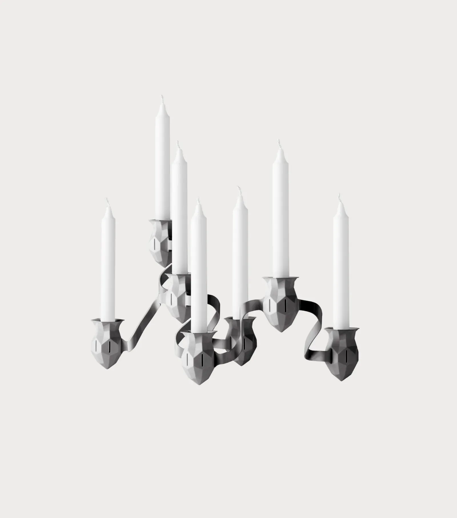 THE MORE THE MERRIER CANDLESTICK